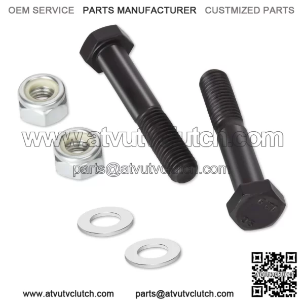 Front Shock Extenders for 8 Lug Heavy Duty Trucks, 1"-3" Shock Extension Kit for 2011-2023 Chevy Silverado 2500HD 3500HD 2011-2023 GMC Sierra 2500HD 3500HD, Shock Extension Brackets Mount - Image 2