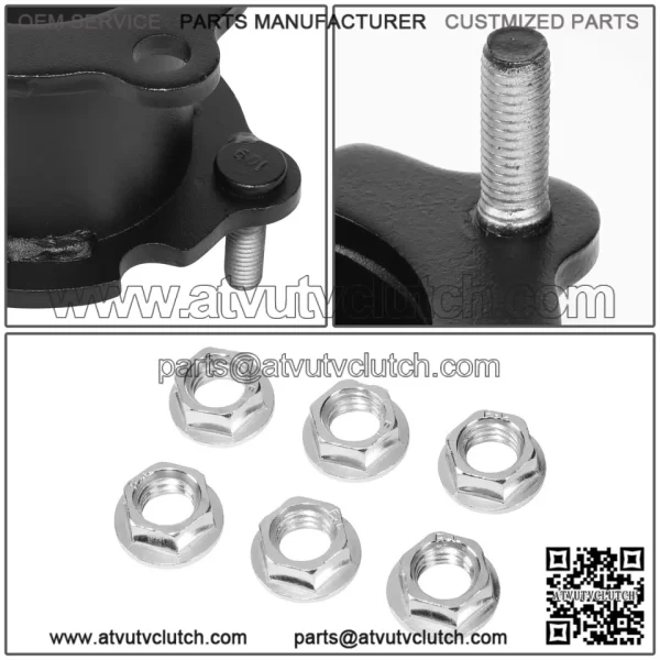 Fit 02-09 Envoy Trailblazer 2WD 4WD 3" Front Leveling Lift Kit Strut Spacers - Image 3