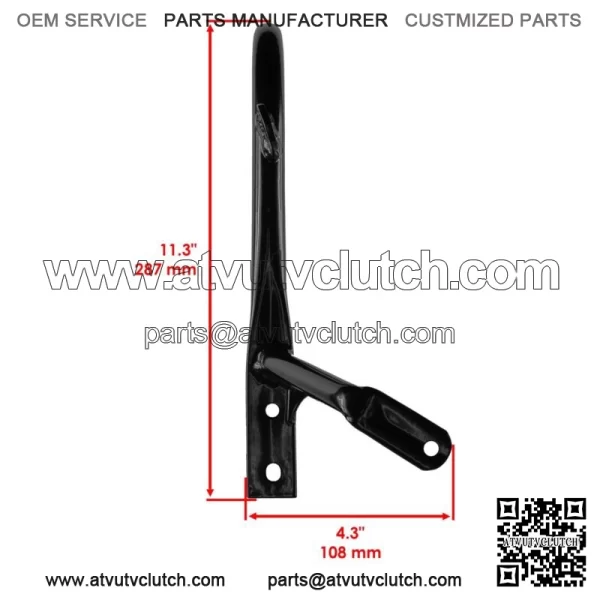 Rear Carrier Grab Bar For Yamaha Raptor 700 YFM700 SE 2008-2012 1S3-2845R-31-00 (For: Yamaha Raptor 700) - Image 3