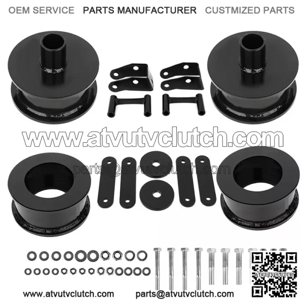 2.5" Front 2" Rear Leveling Kit & Shock Extender For Jeep Wrangler