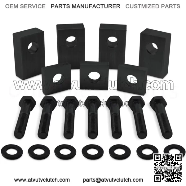 Rear Seat Recline Kit Compatible with Jeep Wrangler JKU/JL 2007-2020+ (Black Aluminum)