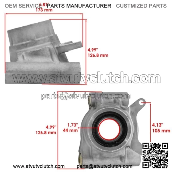 Rear Right Knuckle For Polaris General 1000 4P MD 17-2018 / PS 2017-2020 - Image 2