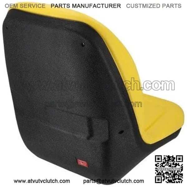 Bucket Seat Vinyl Yellow Bobcat Dresser fits John Deere 4720 4520 2520 70 4700 4320 270 4400 4710 3120 240 250 320 fits Case 440 450 420 430 90XT fits Gehl fits Case IH fits Caterpillar fits Montana - Image 3