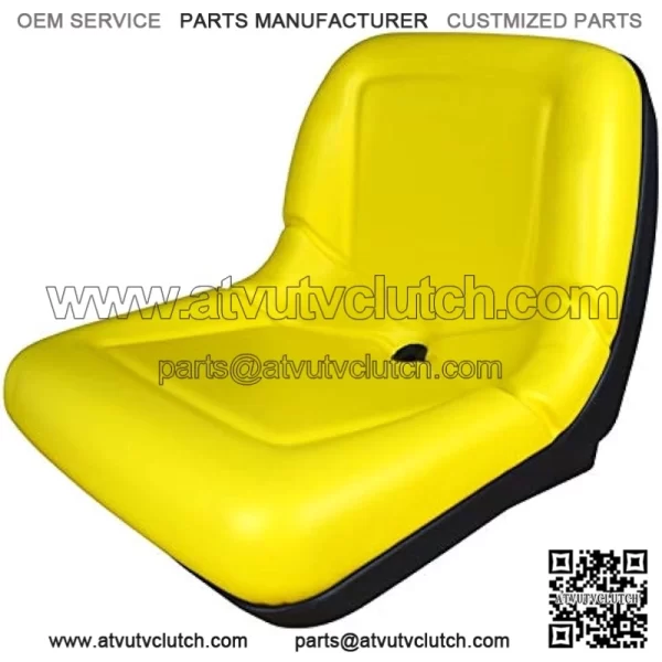 TRAC SEATS (2 Seats) Yellow Seat for John Deere Gator CS TS TX 4X2-15" Backrest - AM133476 - Image 3