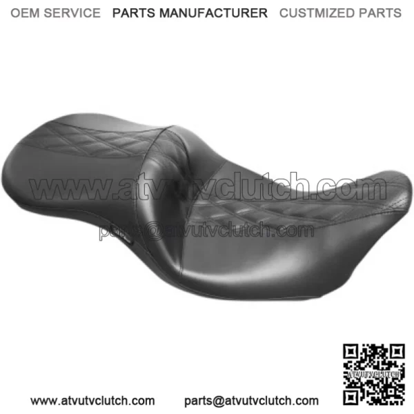Le Pera Black Diamond Outcast 2 Up Daddy Long Legs Seat 2008-2020 Harley Touring (For: Harley-Davidson)