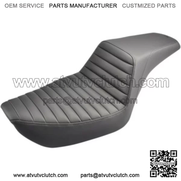 Saddlemen Step Up Black Tuck And Roll Stitch 2 Up Seat Harley 1996-2003 Dyna FXD (For: Harley-Davidson)