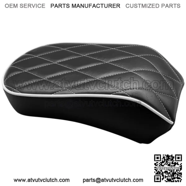 Le Pera Bare Bones Series Black Diamond Pillion Pad 2018+ Harley Heritage Deluxe (For: Harley-Davidson)
