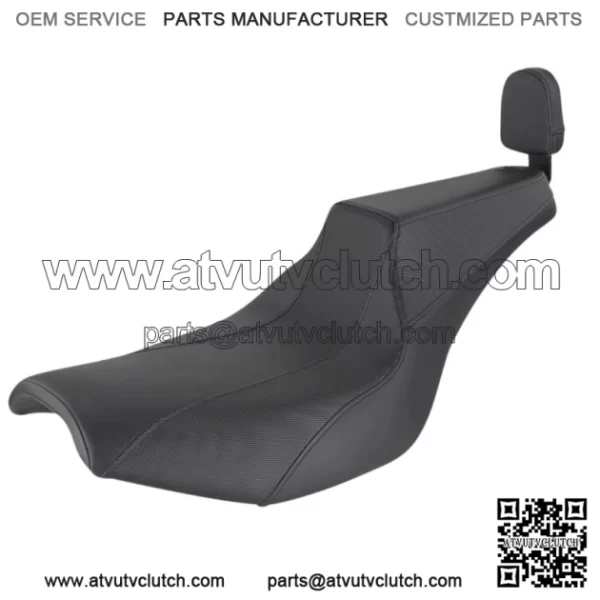 Saddlemen Black FXR Division Signature Series Seat 1982-2000 Harley Super Glide (For: Harley-Davidson)