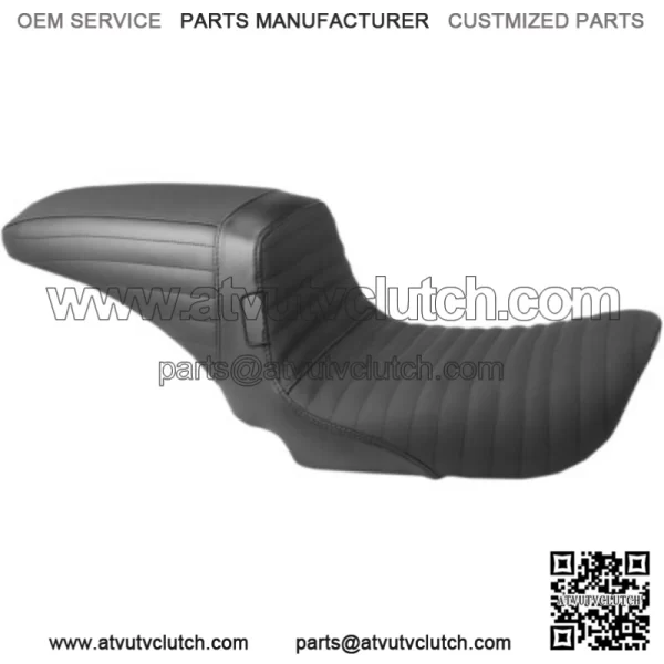 Le Pera Daddy Long Legs Kickflip 2 Up Pleated Gripp Tape Seat Harley Dyna 06+ (For: Harley-Davidson)