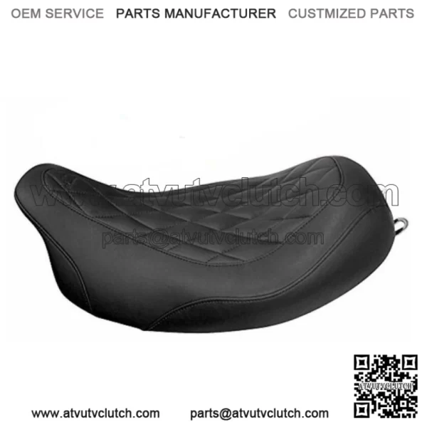 Mustang Wide Tripper Solo Seat Diamond Pattern Stitch 2008-2017 Harley Touring (For: Harley-Davidson)