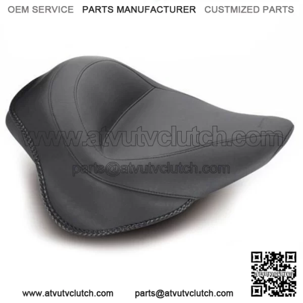 Mustang Wide Vintage Touring Solo Seat 2011-2017 Harley Softail Slim & Blackline (For: Harley-Davidson)