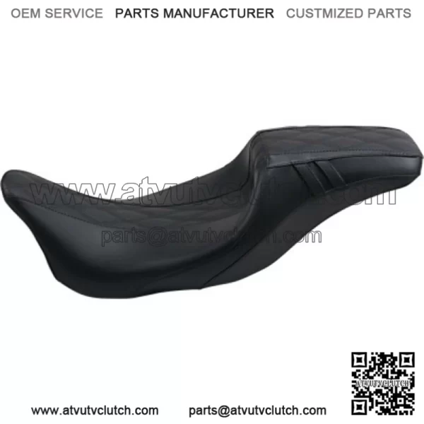 Le Pera Black Diamond Outcast Full Length Daddy Long Leg Seat 08+ Harley Touring (For: Harley-Davidson)