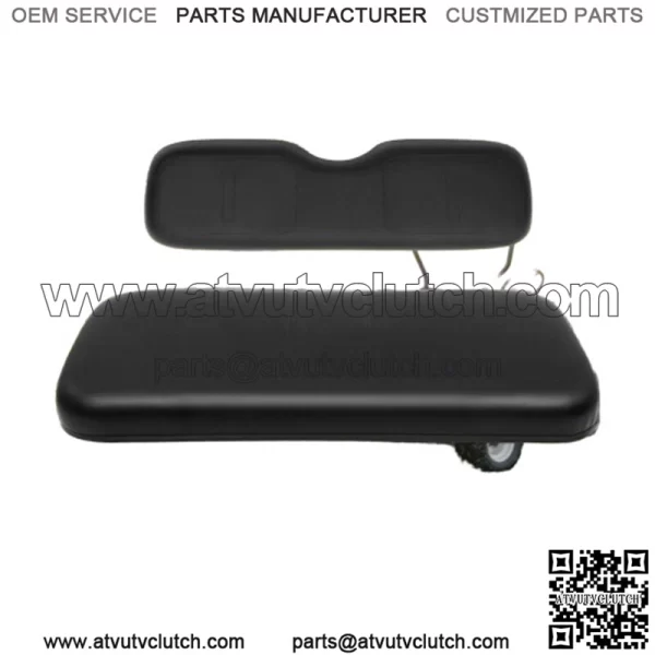 New Black Golf Cart Front Seat Cushion Set Fits EZGO GOLF CART TXT
