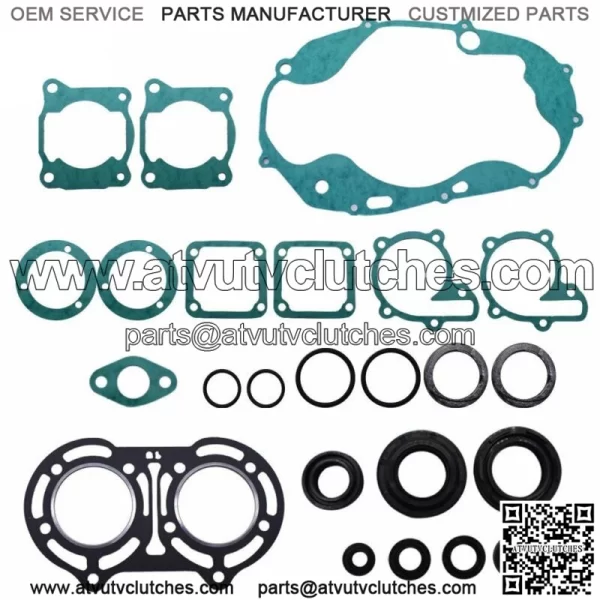 For 1987-2006 Yamaha Banshee YFZ350 Engine Gasket Set With Oil Seals Kit