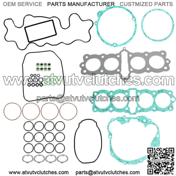 For Honda 1975-1977 CB550F 1974-1978 CB550K CB550 Four Cylinder Engine Gasket