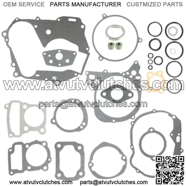 For Honda CT110 Trail 110 1979-1994 Complete Engine Rebuild Gasket Kit Set