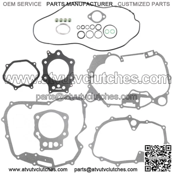 Complete Full Engine Gasket Kit Set For Honda Foreman 450 4x4 TRX450 1998-2004