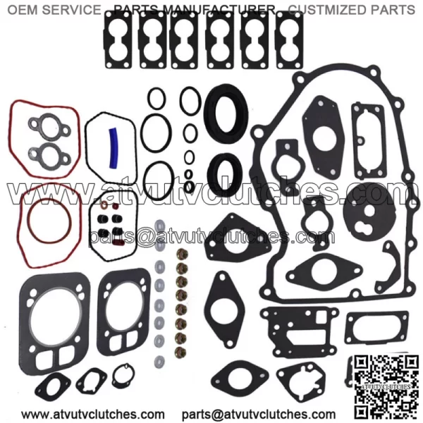 Fits For Kohler Part 24 755 207-S Lawn Mower Parts GASKET SET ECH749-3110