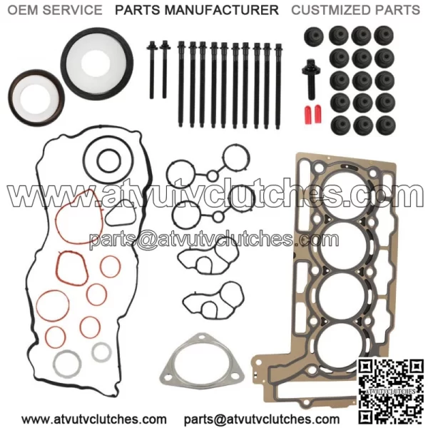 For 2007-2012 Mini Cooper R56 1.6L Engine Head Gasket 1.20mm Thick Bolts Set