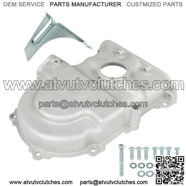 For Ford FE Big Block Satin Aluminum Timing Cover BBF Mercury 360 390 427 428