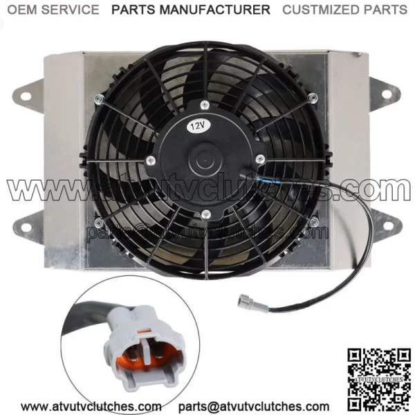 High Performance Cooling Fan For Yamaha 2017 Viking700 YXM700P 4x4 FI EPS SE ATV - Image 3