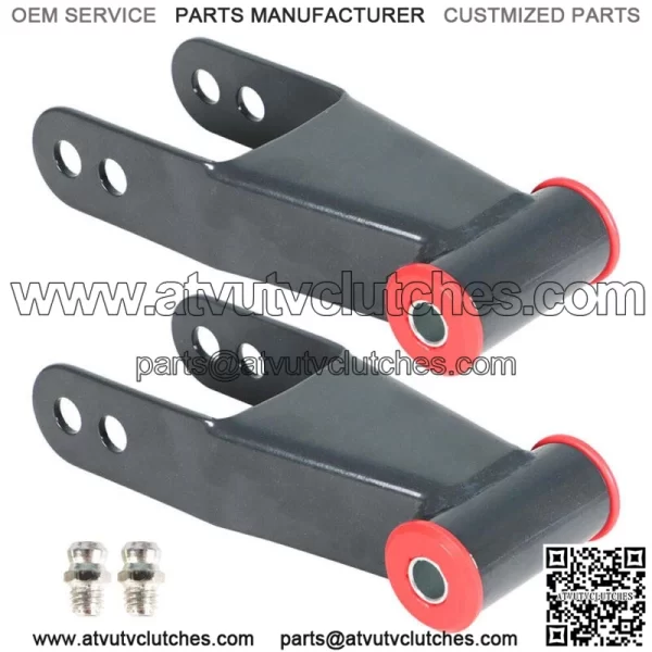 For 2019-2021 Chevy Silverado 1500 Truck 2" Rear Drop Shackles Kit - Image 3
