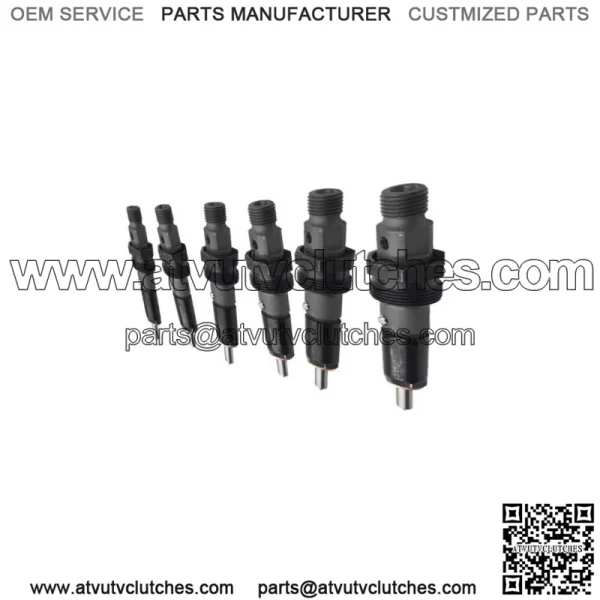 Diesel Fuel Injector Set for 94-98 Dodge Cummins 40-60 HP M14 145 6*14  5.9L - Image 3