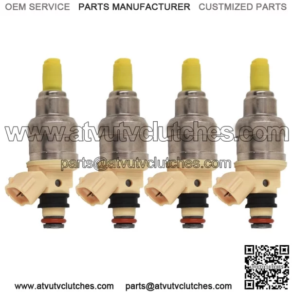 INP-470 4 Pcs Upgraded Fuel Injectors For 1998 Chevrolet Tracker 1.6L 2/4-Door