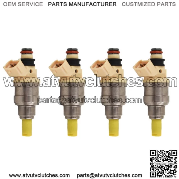 INP-470 4 Pcs Upgraded Fuel Injectors For 1998 Chevrolet Tracker 1.6L 2/4-Door - Image 3