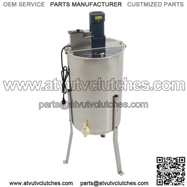 Electric Honey Extractor Stainless Steel Power Beekeeping Extractor 2/4 Frames - Image 2