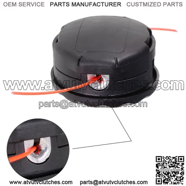 3 Pcs String Trimmer Head For Speed Feed 400 Echo SRM-225 High Quality SRM-230 - Image 2