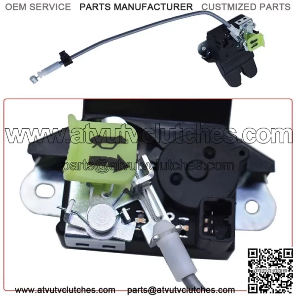 Trunk-Lock or Actuator Latch Release For 2016-2018 2019 KIA Optima 81230D4000 - Image 3