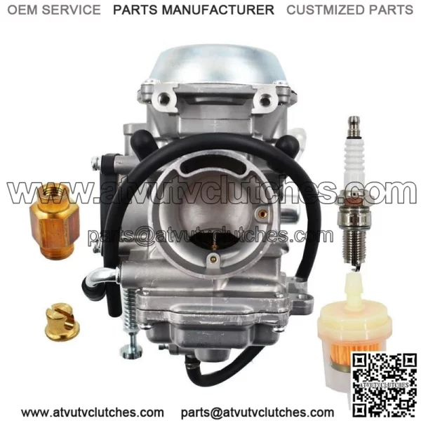 New Carburetor Carb For Suzuki Quad Master QuadMaster 500 LTA500F 4x4 2000-2001 - Image 2