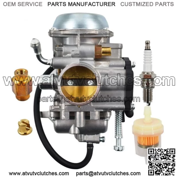 New Carburetor Carb For Suzuki Quad Master QuadMaster 500 LTA500F 4x4 2000-2001 - Image 3