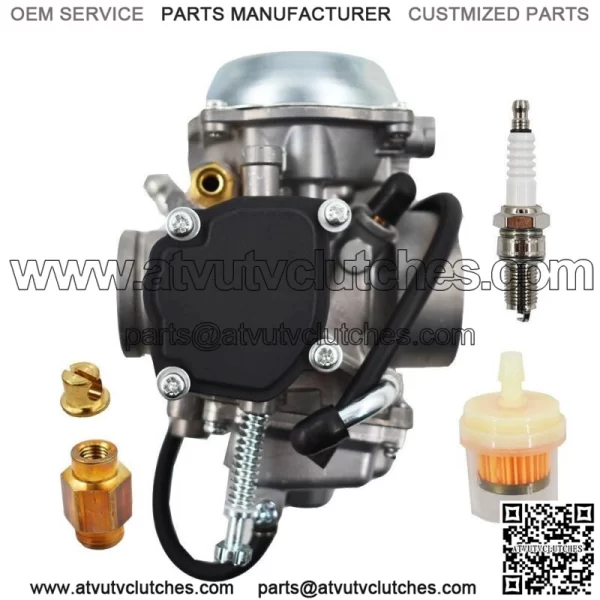 New Carburetor Carb For Suzuki Quad Master QuadMaster 500 LTA500F 4x4 2000-2001 - Image 5