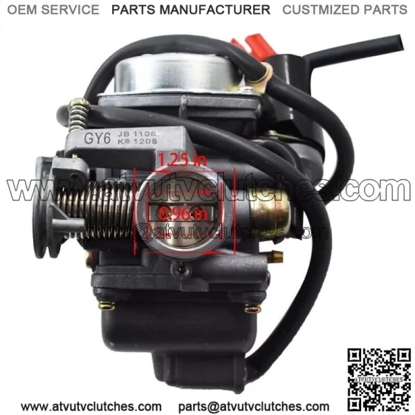 GY6 150 CC SCOOTER Moped Carburetor CARB For ATV Gokart Roketa Taotao Sunl Tank - Image 3