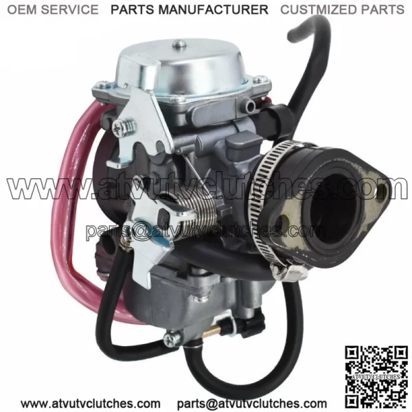 Carburetor W/ Intake Boot Joint Manifold for Kawasaki KLR250 Carb