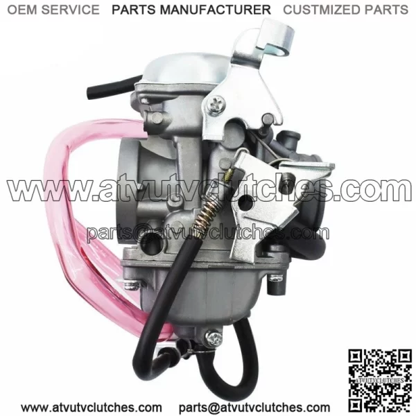 Carburetor W/ Intake Boot Joint Manifold for Kawasaki KLR250 Carb - Image 2