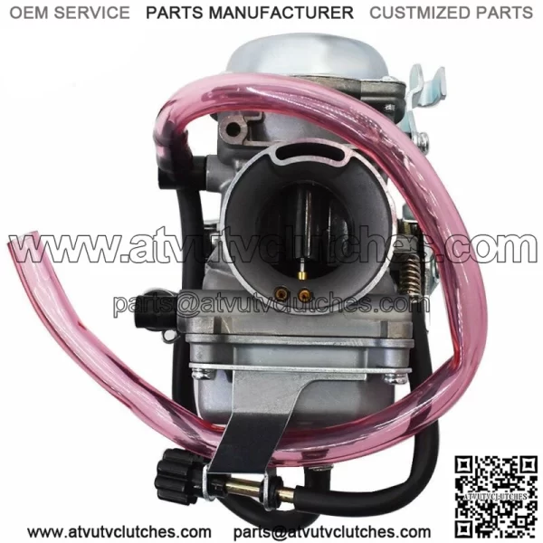 Carburetor W/ Intake Boot Joint Manifold for Kawasaki KLR250 Carb - Image 4