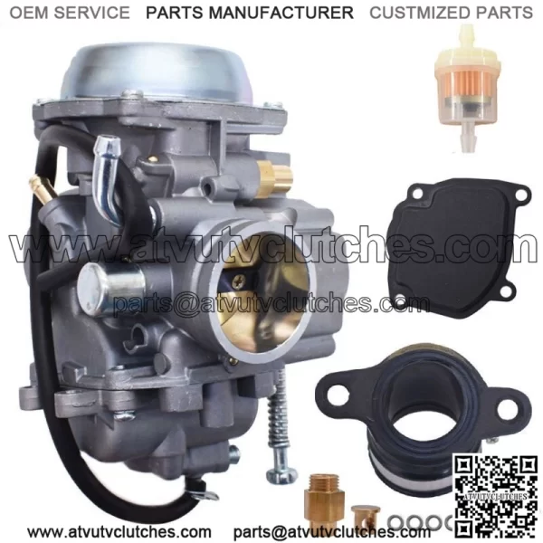 Carburetor & Intake Manifold Boot For Polaris Trail Boss 325 330 - Image 2