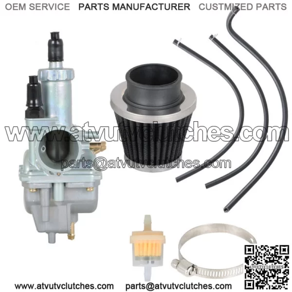 Carburetor & Air Filter For Kawasaki Bayou 250 KLF250A Bayou 220 KLF220A - Image 4