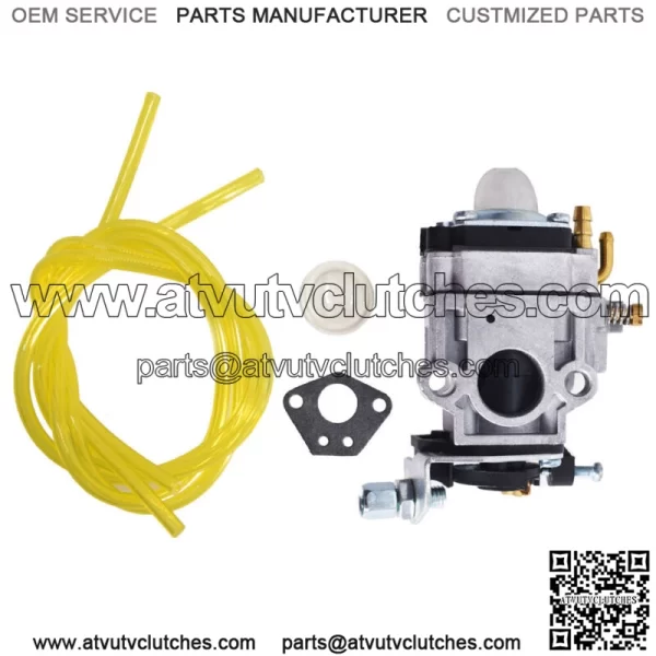 PCV43 For Gas 2 Cycle 43cc Powermate Tiller Motor Parts Carburetor Carb & Gasket - Image 2