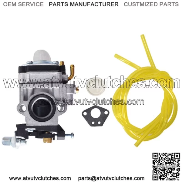 PCV43 For Gas 2 Cycle 43cc Powermate Tiller Motor Parts Carburetor Carb & Gasket - Image 3