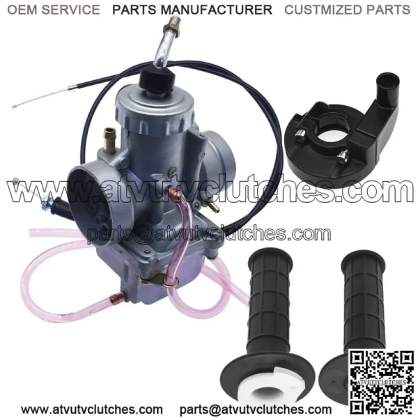 Carburetor & Handle Grip Casting & Throttle Cable For YAMAHA YZ80 YZ85 - Image 2