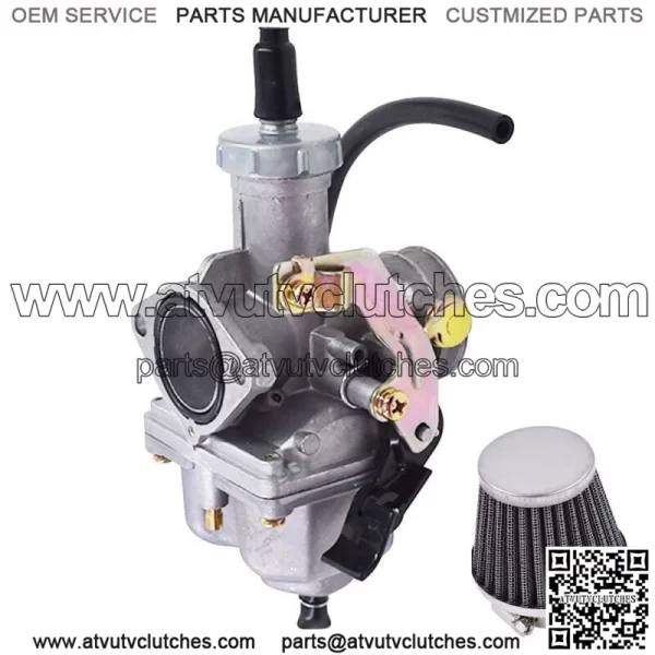 Carburetor W/ Air Filter For Honda ATV ATC200S Sportrax 250 TRX250EX Carb - Image 4