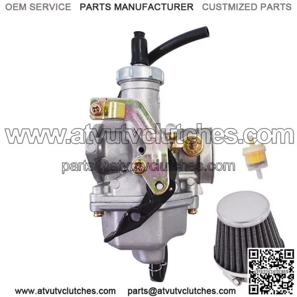 Carburetor W/ Air Filter For Honda ATV ATC200S Sportrax 250 TRX250EX Carb - Image 5