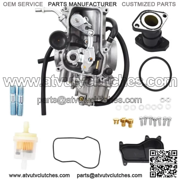 Carburetor Intake For Yamaha Warrior 350 YFM 350 Yfm350 1987-2004 Atv Quad Carb
