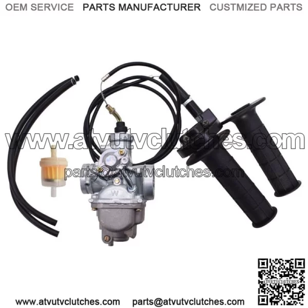 Carburetor & Handle Grip Bar Throttle Cable For Yamaha TTR125E TTR125LE TTR125 - Image 3