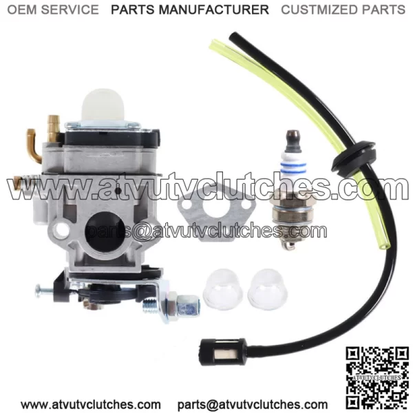 Fits For Gas 2Cycle 43cc Powermate PCV43 Tiller Motor Parts Fuel Line Carburetor