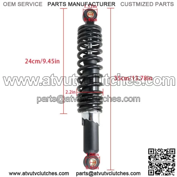 12.6" 320mm Motorcycle Rear Shock Absorber Suspension For Suzuki GS125 - Image 3